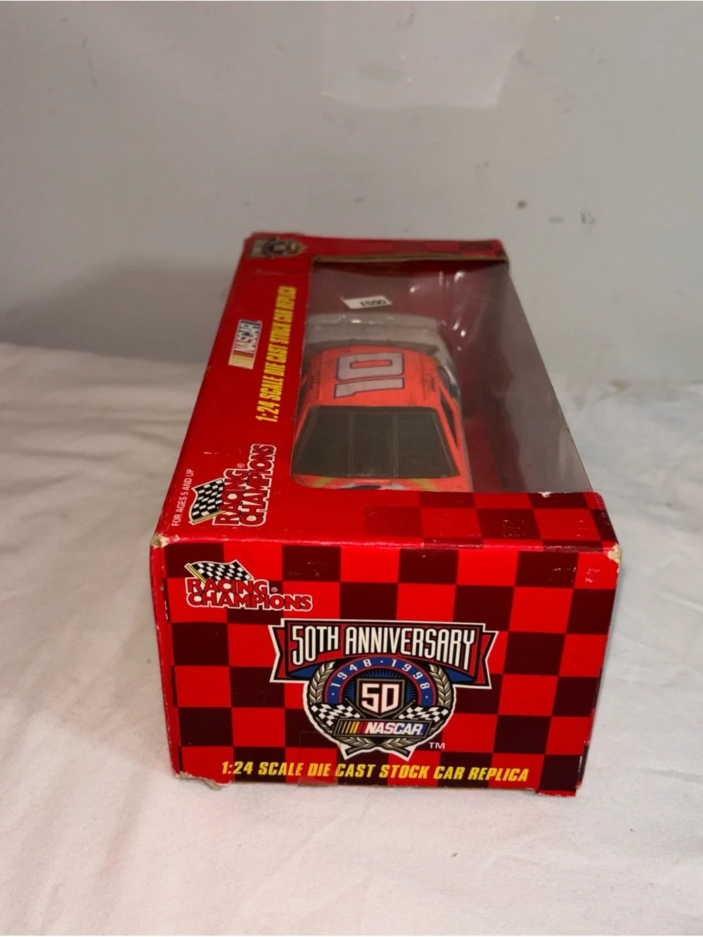 Nascar 1:24 Ricky Rudd Toy Die-Cast Car - Orange Tide #10